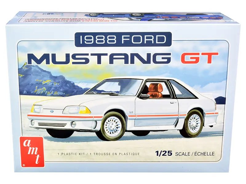 Build Your Dream: 1988 Ford Mustang GT 1/25 Scale Model Kit by AMT