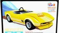 1968 Chevrolet Corvette Custom 1/25 Scale Model Kit by AMT – Skill 2 Build