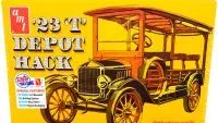 Build & Customize: AMT 1923 Ford T Depot Hack 2-in-1 Model Kit 1/25 Scale