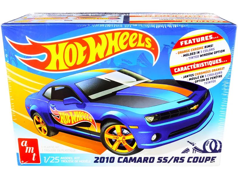 Build Your Dream: 2010 Chevrolet Camaro SS/RS Coupe Hot Wheels 1/25 Scale Model Kit by AMT