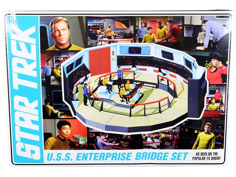 U.S.S. Enterprise Command Bridge Model Kit 1/32 Scale – Star Trek 1966-1969 by AMT