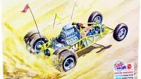 Skill 2 Model Kit Sandkat Dune Dragster 1/25 Scale Model by AMT