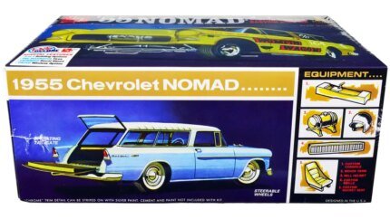 Build Your Dream: 1955 Chevrolet Nomad 3-in-1 Model Kit by AMT – 1/25 Scale