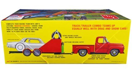 AMT 1/25 Scale 1953 Ford Pickup Truck & Gulf Oil Hauler Model Kit