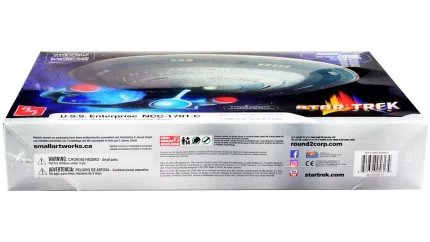 Build the Iconic U.S.S. Enterprise NCC-1701-C: 1/1400 Scale Model Kit from Star Trek: The Next Generation by AMT