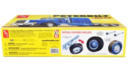Build Your Dream: AMT Peterbilt 377 A/E Truck Tractor 1/24 Scale Model Kit