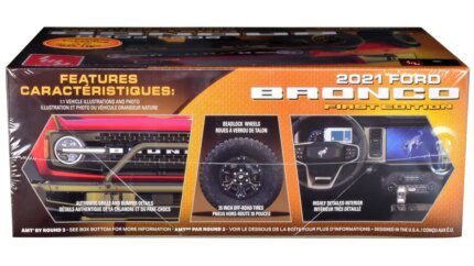 Build Your Own 2021 Ford Bronco First Edition: AMT 1/25 Scale Model Kit