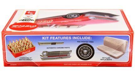 Build the Iconic 1963 Chevrolet II Nova Wagon 'Coca-Cola' 1/25 Scale Model Kit by AMT