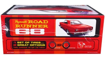 Build Your Dream: 1968 Plymouth Road Runner 1/25 Scale Model Kit by AMT