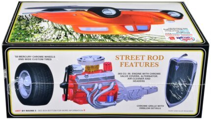 Build Your Dream: 1934 Ford Street Rod 5-Window Coupe 1/25 Scale Model Kit by AMT