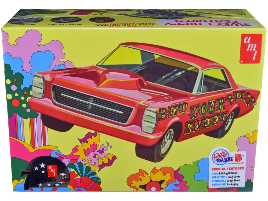 Build Your Dream: 1966 Ford Galaxie 500 'Sweet Bippy' 4-in-1 Model Kit by AMT 2 Build Your Dream: 1966 Ford Galaxie 500 'Sweet Bippy' 4-in-1 Model Kit by AMT - Image 2