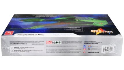 Build the Iconic Klingon Bird-of-Prey: Star Trek III Model Kit by AMT - 1/350 Scale