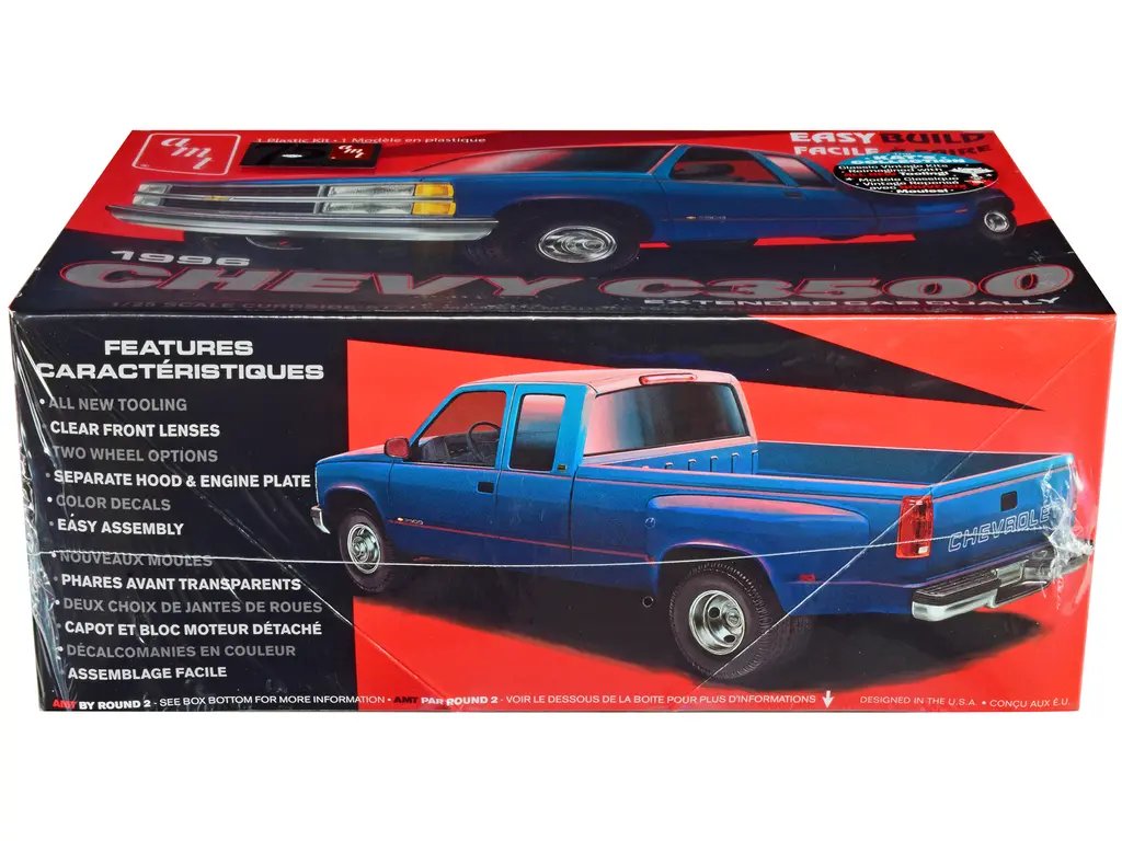 Build Your Own 1996 Chevrolet C3500 Dually Pickup: AMT 1/25 Scale Model Kit