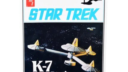 Build the Iconic Star Trek K-7 Space Station: AMT 1/7600 Scale Model Kit