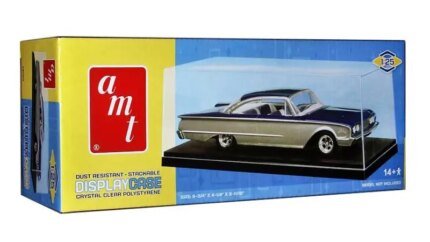 Premium AMT Display Case for 1/24-1/25 Scale Model Cars - Perfect Collectible Showcase