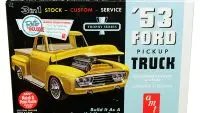 Build Your Dream: 1953 Ford Pickup Truck 3-in-1 Model Kit by AMT - 1/25 Scale