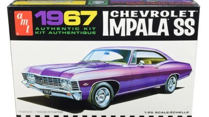 Build Your Dream: 1967 Chevrolet Impala SS 1/25 Scale Model Kit by AMT