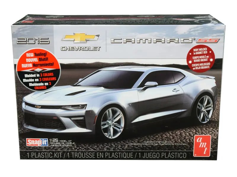 Diecast Model Cars wholesale toys dropshipper drop shipping Skill 1 Snap Model Kit 2016 Chevrolet Camaro SS 1/25 Scale AMT AMT982 M drop shipping wholesale drop ship drop shipper dropship dropshipping toys dropshipper diecast drop shipper dropshipper Build Your Dream: 2016 Chevrolet Camaro SS 1/25 Scale Model Kit by AMT
