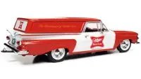 1959 Chevrolet Sedan Delivery Diecast Model - Miller High Life Edition by Auto World