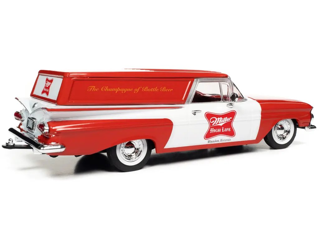 1959 Chevrolet Sedan Delivery Diecast Model – Miller High Life Edition by Auto World