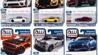 Auto World Premium 2023 Set A: 6-Piece 1/64 Diecast Model Cars Release 3 - Collectible Toy Cars