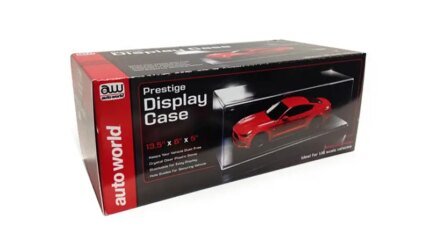Premium Auto World Display Case for 1/24-1/18 Scale Model Cars - Showcase Your Collection