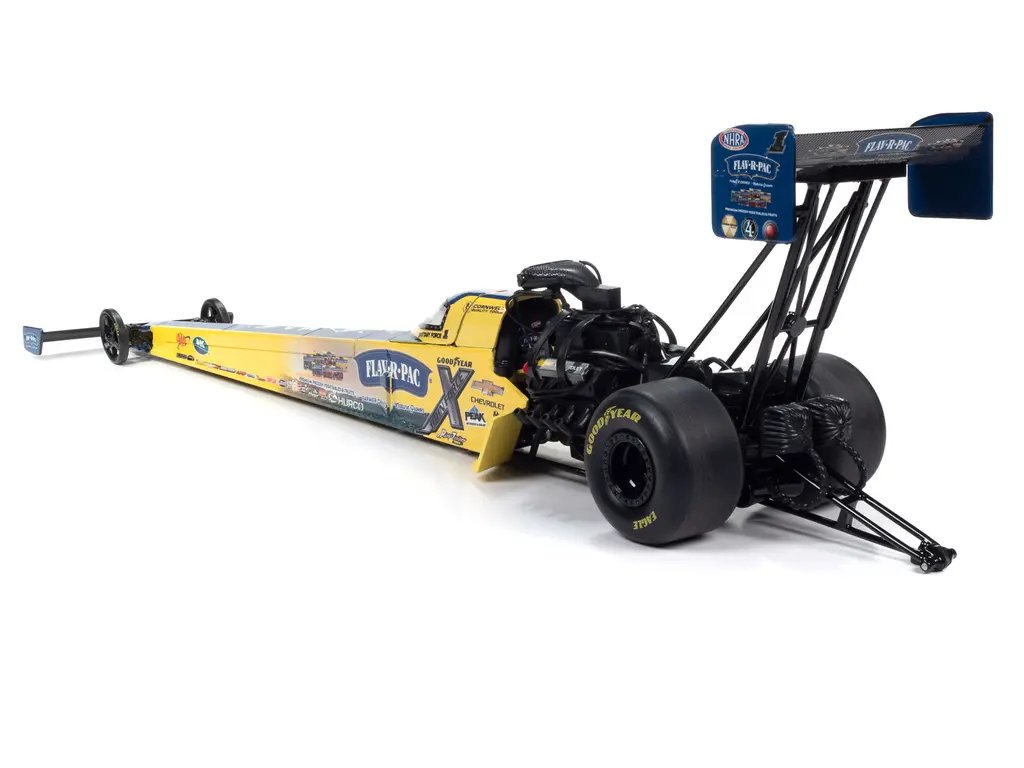 2023 Brittany Force Flav-R-Pac NHRA Top Fuel Dragster 1/24 Diecast by Auto World