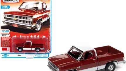1981 Chevrolet Silverado 10 Fleetside Diecast Model - Limited Edition Muscle Truck by Auto World