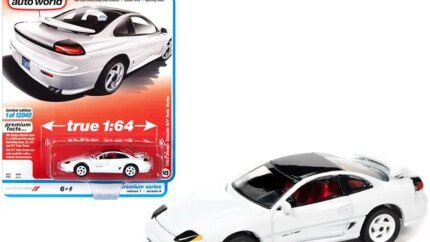 Limited Edition 1992 Dodge Stealth R/T Twin Turbo 1/64 Diecast Model by Auto World