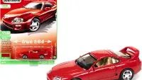 1994 Toyota Supra Super Red "Modern Muscle" Limited Edition to 13904 pieces Worldwide 1/64 Diecast Model Car by Auto World