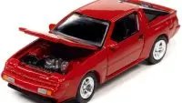 1986 Dodge Conquest TSi Red Diecast Model - Limited Edition 1/64 by Auto World