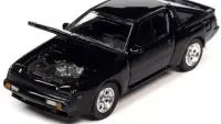 1987 Mitsubishi Starion Serbia Black 1/64 Diecast Model - Auto World Limited Edition