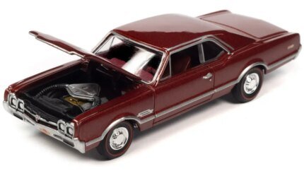 1966 Oldsmobile 442 Diecast Model - Limited Edition Vintage Muscle Car by Auto World