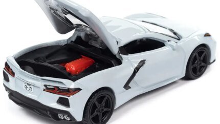 2022 Chevrolet Corvette Ceramic Matrix Gray 1/64 Diecast Model - Limited Edition by Auto World
