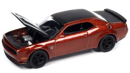2021 Dodge Challenger SRT Super Stock Sinamon Stick 1/64 Diecast by Auto World - Limited Edition