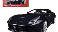 Hot Wheels Ferrari F12 Berlinetta Blue 1/18 Diecast Model Car - Collector's Dream
