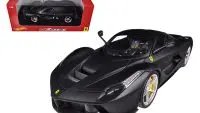 Ferrari LaFerrari F70 Hybrid 1/18 Diecast Model - Matt Black by Hot Wheels