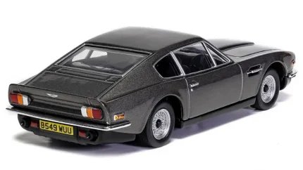 James Bond 007 Aston Martin V8 RHD Diecast Model Car - Black Metallic by Corgi