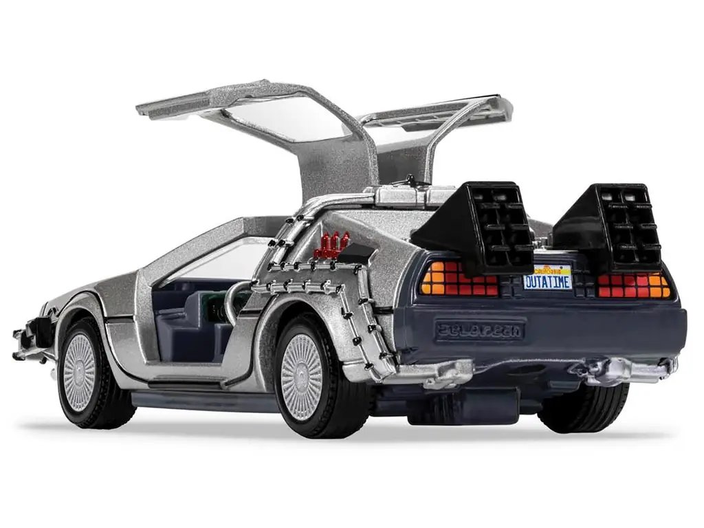 Buy DMC DeLorean Time Machine Diecast Model with Doc Brown – Back to the Future Collectible by Corgi