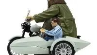 Harry Potter Diecast Motorcycle & Sidecar with Figures - Corgi Collectible Model