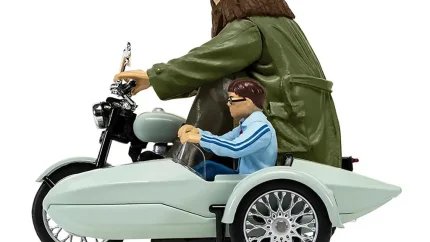 Harry Potter Diecast Motorcycle & Sidecar with Figures - Corgi Collectible Model