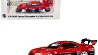 Buy Nissan Skyline LB-ER34 Super Silhouette #9 RHD Liberty Walk 1/64 Diecast Model by CM Models