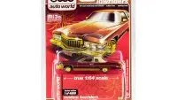 Limited Edition 1976 Cadillac Coupe DeVille Lowrider 1/64 Diecast Model by Auto World
