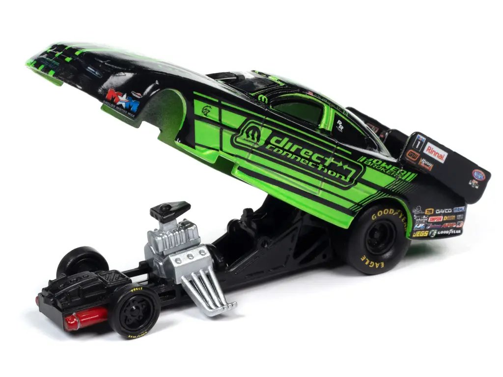 2023 Dodge Charger SRT Hellcat NHRA Funny Car 1/64 Diecast by Auto World