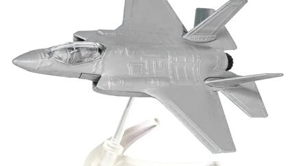 Collectible Corgi F-35 Lightning Diecast Model - Flying Aces Series