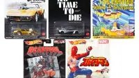 Hot Wheels Retro Entertainment 2021 Diecast Model Cars 5-Piece Set