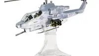 1/48 Diecast Bell AH-1W Whiskey Cobra USMC 9/11 Tribute Helicopter Model