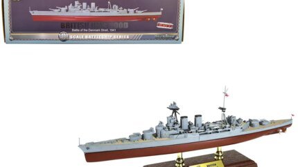 1/700 Scale HMS Hood Battleship Model - Battle of the Denmark Strait 1941 by Forces of Valor