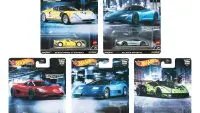 Exotic Envy 5-Piece Diecast Car Set - Hot Wheels Car Culture Series