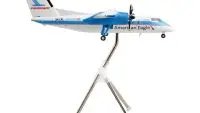 GeminiJets 1/200 Diecast Bombardier Dash 8-100 American Eagle Piedmont Airlines Model